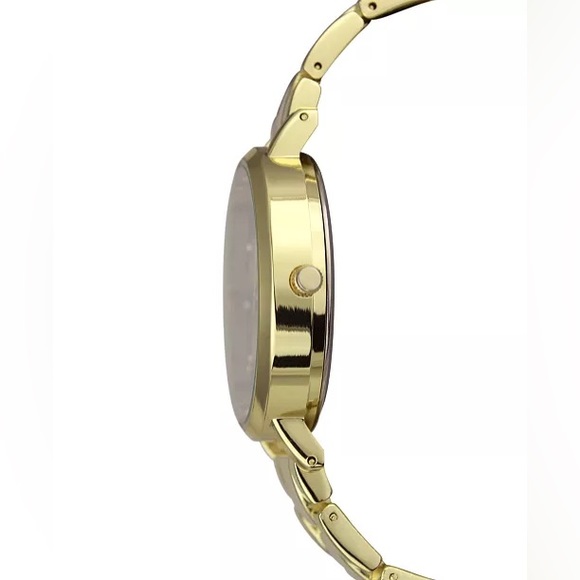 INC Gold-Tone Bracelet Watch 38mm & Bracelet Set, New in Box - Picture 3 of 9